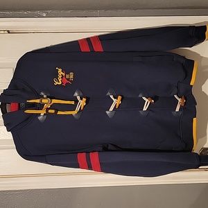 COOGI Navy Blue Jacket with Red and Yellow Accents